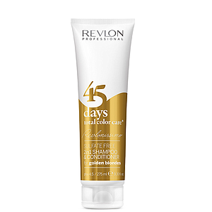 Revlon Professional Shampoo - Acondicionador 45 Days Golden Blondes 275ml