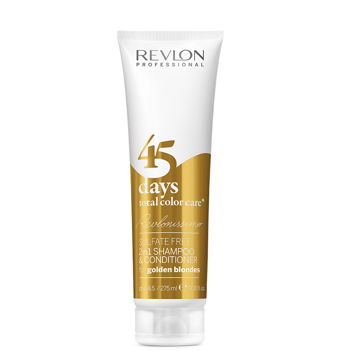 Revlon Professional Shampoo - Acondicionador 45 Days Golden Blondes 275ml