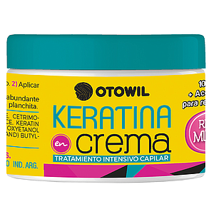 Otowil Keratina En Crema Tratamiento Frasco 250ml