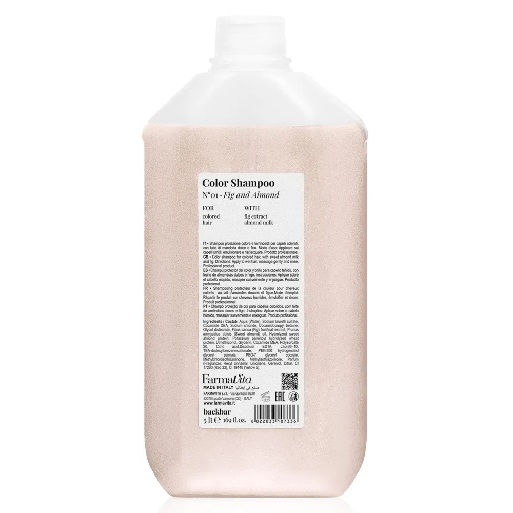 Back Bar Color Shampoo - Fig And Almond 5000ml
